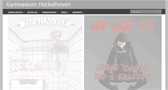 Desktop Screenshot of gymnasium-hueckelhoven.de